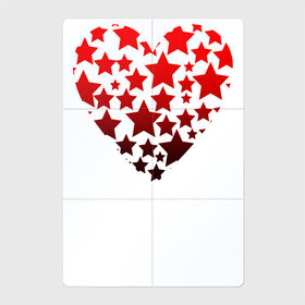 Магнитный плакат 2Х3 с принтом Звездное сердце в Кировске, Полимерный материал с магнитным слоем | 6 деталей размером 9*9 см | Тематика изображения на принте: heart | love is | love you | stars | valentines day | бабушка | валентинка | влюбленные | девушке | жена | звезды | лучшая | любимая | люблю | любовь | мама | молодожены | подарок | романтика | свадебные | свадьба | сердечки