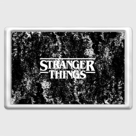 Магнит 45*70 с принтом Stranger Things. в Кировске, Пластик | Размер: 78*52 мм; Размер печати: 70*45 | normal people scare me | stranger things | детектив | драма | кино | очень странные дела | сериалы | странгер тхингс | триллер | уилл | фантастика | фильмы | хоукинс