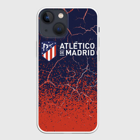 Чехол для iPhone 13 mini с принтом ATLETICO MADRID   Атлетико в Кировске,  |  | atletico | club | footbal | logo | madrid | атлетико | знак | клуб | логотип | логотипы | мадрид | символ | символы | форма | футбол | футбольная | футбольный