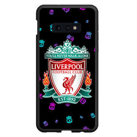 Чехол для Samsung S10E с принтом LIVERPOOL / Ливерпуль в Кировске, Силикон | Область печати: задняя сторона чехла, без боковых панелей | club | footbal | liverpool | logo | знак | клуб | ливерпуль | логотип | логотипы | символ | символы | форма | футбол | футбольная | футбольный