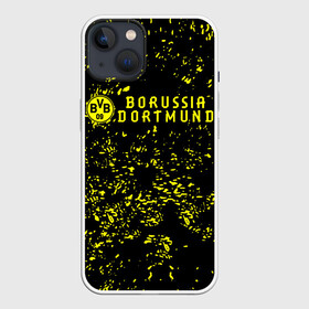 Чехол для iPhone 13 с принтом BORUSSIA. в Кировске,  |  | borussia | fc | football | football club | sport | боруссия | спорт | спортивные | униформа | фирменные цвета | фк | футбол | футбольный клуб