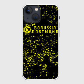 Чехол для iPhone 13 mini с принтом BORUSSIA. в Кировске,  |  | borussia | fc | football | football club | sport | боруссия | спорт | спортивные | униформа | фирменные цвета | фк | футбол | футбольный клуб