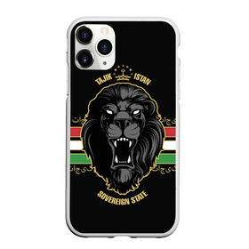 Чехол для iPhone 11 Pro матовый с принтом Таджикистан в Кировске, Силикон |  | crown | golden | king | lion | republic | tajikistan | золотой | король | корона | лев | республика | таджикистан | царь