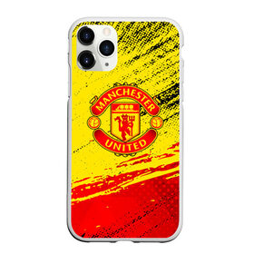 Чехол для iPhone 11 Pro матовый с принтом MANCHESTER UNITED. в Кировске, Силикон |  | fc | fcmu | football | football club | manchester united | red devils | sport | красные дьяволы | манчестер юнайтед | спорт | фк | фкмю | футбол | футбольный клуб