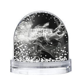Снежный шар с принтом Led Zeppelin. в Кировске, Пластик | Изображение внутри шара печатается на глянцевой фотобумаге с двух сторон | 