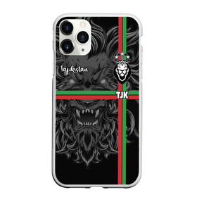 Чехол для iPhone 11 Pro Max матовый с принтом Таджикистан в Кировске, Силикон |  | crown | flag | king | lion | republic | tajikistan | король | корона | лев | республика | таджикистан | флаг | царь