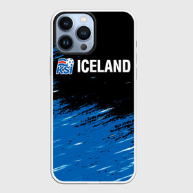 Чехол для iPhone 13 Pro Max с принтом KSI ICELAND. в Кировске,  |  | 2019 | 2020 | fc | football | iceland | ksi | sport | исландия | кси | сборная исландии | спорт | спортивные | униформа | фирменные цвета | фк | футбол | футбольный клуб