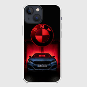 Чехол для iPhone 13 mini с принтом BMW M5 в Кировске,  |  | bmw | i8 | m5 | motorsport | x7 | бмв | бмв м5 | бумер | бэха | кар | машина | спорткар | супер | тачка