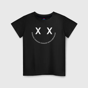 Детская футболка хлопок с принтом xbloggers в Кировске, 100% хлопок | круглый вырез горловины, полуприлегающий силуэт, длина до линии бедер | blogger | xbloggers | xhouse | блогер | блогеры