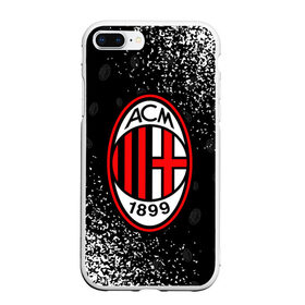 Чехол для iPhone 7Plus/8 Plus матовый с принтом AC MILAN / МИЛАН в Кировске, Силикон | Область печати: задняя сторона чехла, без боковых панелей | ac | ac milan | acm | football | logo | milan | sport | клуб | лого | логотип | логотипы | милан | символ | символы | спорт | форма | футбол | футбольная | футбольный