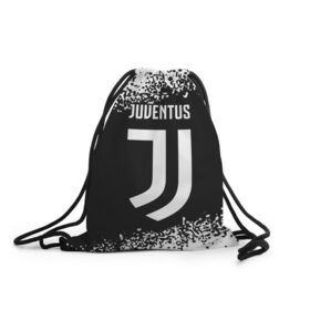 Рюкзак-мешок 3D с принтом JUVENTUS / ЮВЕНТУС в Кировске, 100% полиэстер | плотность ткани — 200 г/м2, размер — 35 х 45 см; лямки — толстые шнурки, застежка на шнуровке, без карманов и подкладки | ball | club | dtynec | foot | football | italy | juventus | logo | ronaldo | sport | team | дибала | италия | клуб | лого | логотип | логотипы | огмутегы | роналдо | сборная | символ | символы | спорт | форма | футбол | футболист | футболисту | 