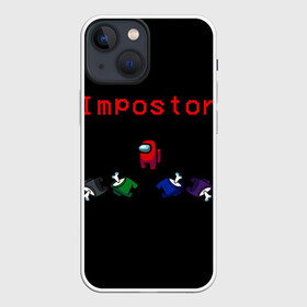 Чехол для iPhone 13 mini с принтом Among Us в Кировске,  |  | among | among us | crewmate | game | impistor | space | us | vote | выживший | игра | космос | невиновный | предатель | самозванец