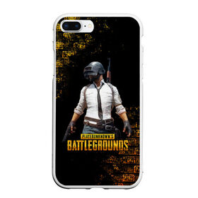 Чехол для iPhone 7Plus/8 Plus матовый с принтом PUBG в Кировске, Силикон | Область печати: задняя сторона чехла, без боковых панелей | battlegrounds | playerunknown s | pubg | вода | згип | игра | компьютерная игра | огонь | огонь и вода | пабг | пубг | шутер