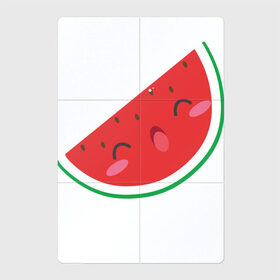Магнитный плакат 2Х3 с принтом Кусочек Арбуза в Кировске, Полимерный материал с магнитным слоем | 6 деталей размером 9*9 см | Тематика изображения на принте: kawai | kawaii | mimi | watermelon | арбуз | еда | каваи | кавай | кавайи | кавайный | кавайный арбуз | кусочек арбуза | милота | мимишный | фрукт | ягода