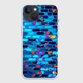 Чехол для iPhone 13 с принтом Кирпичики. в Кировске,  |  | abstract | brand | geometry | sport | texture | абстракция | бренд | геометрия | кирпичики | классика | летние | любовь | минимализм | модные | популярные иллюстрации | прикольные картинки | сердечки | спорт | стиль