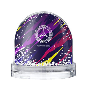 Снежный шар с принтом Mercedes-Benz в Кировске, Пластик | Изображение внутри шара печатается на глянцевой фотобумаге с двух сторон | benz | mercedes | mercedes benz | sport | абстракция | бенз | бэнц | линии | лого | логотип | мерс | мерседес | мэрс | мэрседес | спорт