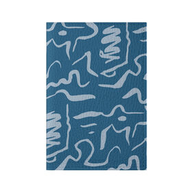 Обложка для паспорта матовая кожа с принтом Texture в Кировске, натуральная матовая кожа | размер 19,3 х 13,7 см; прозрачные пластиковые крепления | abstraction | art | background | strokes | texture | абстракция | арт | мазки | текстура | фон