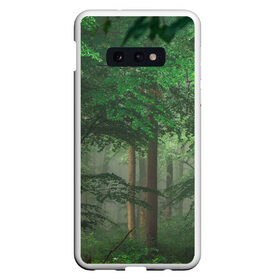 Чехол для Samsung S10E с принтом Тропический лес в Кировске, Силикон | Область печати: задняя сторона чехла, без боковых панелей | деревья | джунгли | зеленый лес | зелень | лес | тропики | тропический лес