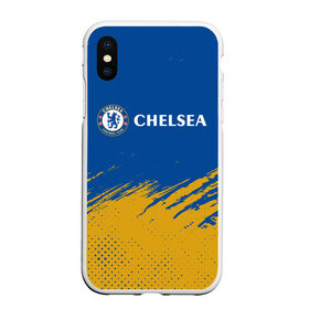 Чехол для iPhone XS Max матовый с принтом CHELSEA F.C. / ЧЕЛСИ в Кировске, Силикон | Область печати: задняя сторона чехла, без боковых панелей | chelsea | club | footbal | logo | знак | клуб | логотип | логотипы | символ | символы | форма | футбол | футбольная | футбольный | челси