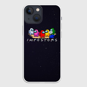 Чехол для iPhone 13 mini с принтом Among Us в Кировске,  |  | among us | among us game | among us space | among us игра | amongus | game | impostors | игра | игроку | космонавты | одни из нас | проходимцы | самозванцы | скафандры | среди нас | челик | человечки | чубрик | эмонг ас