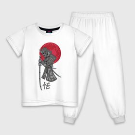Детская пижама хлопок с принтом Гейша в Кировске, 100% хлопок |  брюки и футболка прямого кроя, без карманов, на брюках мягкая резинка на поясе и по низу штанин
 | geisha | japan | веер | девушка | женщина | иероглиф | иероглифы | кимоно | рисунок | сакура | цветочки | цветы | япония | японка