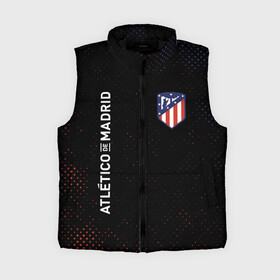 Женский жилет утепленный 3D с принтом ATLETICO MADRID  Атлетико в Кировске,  |  | atletico | club | footbal | logo | madrid | атлетико | знак | клуб | логотип | логотипы | мадрид | символ | символы | форма | футбол | футбольная | футбольный