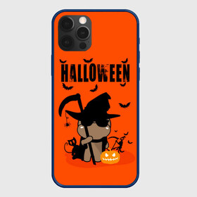 Чехол для iPhone 12 Pro Max с принтом Halloween в Кировске, Силикон |  | 31 октября | halloween | halowen | ведьма | день всех святых | джек | костюм | кровь | лого | монстр | надпись | праздник | приведение | призрак | светильник | символ | страшная | тыква | ужасы | хеллоуин | хеллуин