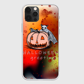 Чехол для iPhone 12 Pro Max с принтом Bat and pumpkin в Кировске, Силикон |  | Тематика изображения на принте: halloween | hallowen | halowen | helloween | день всех святых | летучая мышь | тыква | халовен | халовин | хеллуин | хеловин
