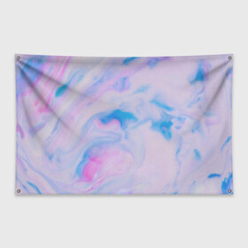 Флаг-баннер с принтом BluePink в Кировске, 100% полиэстер | размер 67 х 109 см, плотность ткани — 95 г/м2; по краям флага есть четыре люверса для крепления | gradient | swirl | swirly | абстракция | акварель | без дизайна | волны | голубая | градиент | графика | краски | на каждый день | облака | омбре | разноцветные разводы | рисунок | розовая | розовый | софтовая