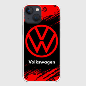 Чехол для iPhone 13 mini с принтом VOLKSWAGEN   Фольксваген в Кировске,  |  | auto | logo | moto | symbol | volkswagen | авто | автомобиль | гонки | знак | лого | логотип | логотипы | марка | машина | мото | символ | символы | фольксваген