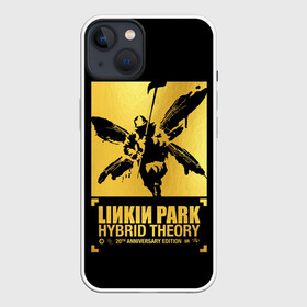 Чехол для iPhone 13 с принтом Hybrid Theory 20th Anniversary в Кировске,  |  | chester bennington | hybrid theory | linkin park | rock | беннингтон | линкин парк | рок | честер