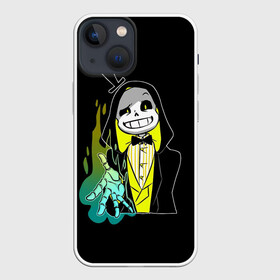 Чехол для iPhone 13 mini с принтом UNDERTALE в Кировске,  |  | sans | undertale | андертале | андертейл | игра | подземная история | подземная сказка | санс | ундертале