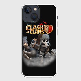 Чехол для iPhone 13 mini с принтом Clash of Clans в Кировске,  |  | Тематика изображения на принте: clash of clans | clash royale | game | supercell | детская | детям | игра | клаш оф кланс | клаш оф кленс | клеш оф кленс | клэш оф кланс | компьютерная игра | пекка