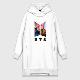 Платье-худи хлопок с принтом BTS в Кировске,  |  | bangtan boys | bangtan sonyeondan | beyond the scene | bt21 | bts | bulletproof boy scouts | chibi | j hope | jimin | jin | jungkook | k pop | kpop | rm | suga | v | ви | джей хоуп | джонгук | к поп | кпоп | сюга | чиби | чимин | чин