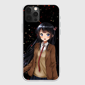 Чехол для iPhone 12 Pro Max с принтом Май Сакураджима в Кировске, Силикон |  | anime | mai sakurajima | seishun buta yarou wa bunny girl senpai no yume wo minai | аниме | вайфу | май сакураджима | этот глупый свин не понимает мечту девочки зайки