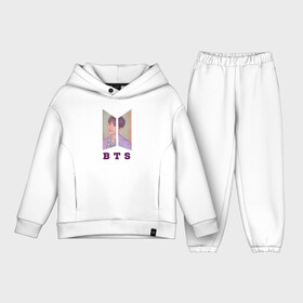 Детский костюм хлопок Oversize с принтом BTS в Кировске,  |  | bangtan boys | bangtan sonyeondan | beyond the scene | bt21 | bts | bulletproof boy scouts | chibi | j hope | jimin | jin | jungkook | k pop | kpop | rm | suga | v | ви | джей хоуп | джонгук | к поп | кпоп | сюга | чиби | чимин | чин