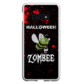 Чехол для Samsung S10E с принтом Halloween ZOMBEE в Кировске, Силикон | Область печати: задняя сторона чехла, без боковых панелей | 31 октября | halloween | halowen | ведьма | день всех святых | джек | костюм | кровь | лого | монстр | надпись | праздник | приведение | призрак | светильник | символ | страшная | тыква | ужасы | хеллоуин | хеллуин