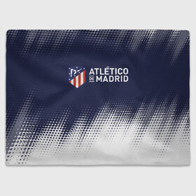 Плед 3D с принтом ATLETICO MADRID / Атлетико в Кировске, 100% полиэстер | закругленные углы, все края обработаны. Ткань не мнется и не растягивается | atletico | club | footbal | logo | madrid | атлетико | знак | клуб | логотип | логотипы | мадрид | символ | символы | форма | футбол | футбольная | футбольный