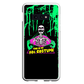 Чехол для Samsung S10E с принтом Halloween в Кировске, Силикон | Область печати: задняя сторона чехла, без боковых панелей | 31 октября | halloween | halowen | ведьма | день всех святых | джек | костюм | кровь | лого | монстр | надпись | праздник | приведение | призрак | светильник | символ | страшная | тыква | ужасы | хеллоуин | хеллуин