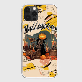 Чехол для iPhone 12 Pro Max с принтом Хеллоуин (пиво) в Кировске, Силикон |  | Тематика изображения на принте: 
