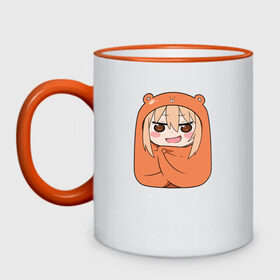 Кружка двухцветная с принтом Himouto! Umaru-chan в Кировске, керамика | объем — 330 мл, диаметр — 80 мм. Цветная ручка и кайма сверху, в некоторых цветах — вся внутренняя часть | anime himouto | anime umaru | himoto | himouto | himouto umaru | himouto umaru chan | umaru | umaru chan | аниме | аниме умару | аниме химото | двуличная сестренка умару | умару | химото | химото умару тян