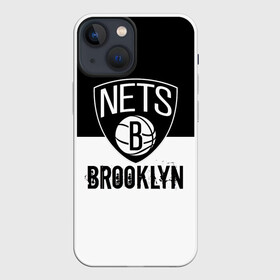 Чехол для iPhone 13 mini с принтом Бруклирн в Кировске,  |  | brooklyn | nba | америка | баскетбол | бруклирн | нба | нью йорк | спорт