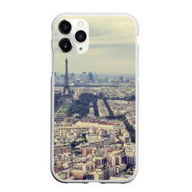 Чехол для iPhone 11 Pro Max матовый с принтом Париж в Кировске, Силикон |  | Тематика изображения на принте: город | париж | улицы города | франция | эйфелевая башня