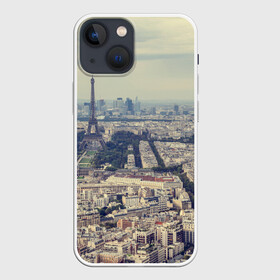 Чехол для iPhone 13 mini с принтом Париж в Кировске,  |  | город | париж | улицы города | франция | эйфелевая башня