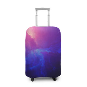 Чехол для чемодана 3D с принтом Туманность в Кировске, 86% полиэфир, 14% спандекс | двустороннее нанесение принта, прорези для ручек и колес | вселенная | космос | краски | плазма | туманность