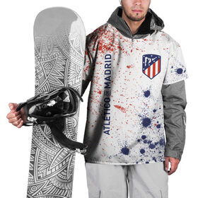 Накидка на куртку 3D с принтом ATLETICO MADRID / Атлетико в Кировске, 100% полиэстер |  | 