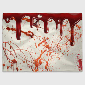 Плед 3D с принтом Стекающая кровь в Кировске, 100% полиэстер | закругленные углы, все края обработаны. Ткань не мнется и не растягивается | 2020 | blood | halloween | капли | кровавый | кровь | пятна | следы | стекающая | хэллоуин | хэлоуин