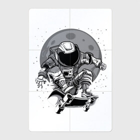 Магнитный плакат 2Х3 с принтом Космический скейт в Кировске, Полимерный материал с магнитным слоем | 6 деталей размером 9*9 см | арт | астронавт | звезда | звёзды | космический отдых | космонавт | космос | ночь | рисунок | скафандр | скейт | скейтборд