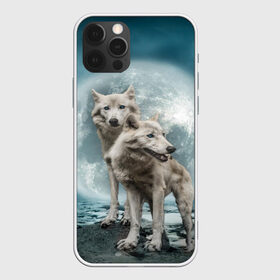 Чехол для iPhone 12 Pro Max с принтом Волки альбиносы в Кировске, Силикон |  | альбинос | волк | волки | волчата | волчонок | зверь
