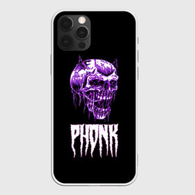 Чехол для iPhone 12 Pro Max с принтом Phonk в Кировске, Силикон |  | hip | hip hop | hop | phonk | rap | skull | рэп | фонк | хип | хип хоп | хоп | череп